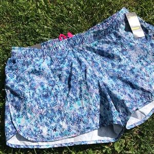 Go-Dry Mermaid Patterned Running Shorts